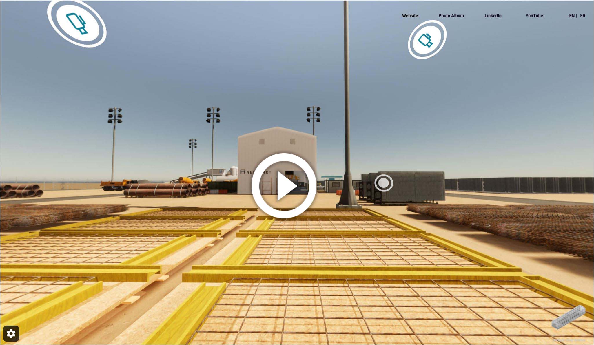 Virtual tour of the N3P precast plant